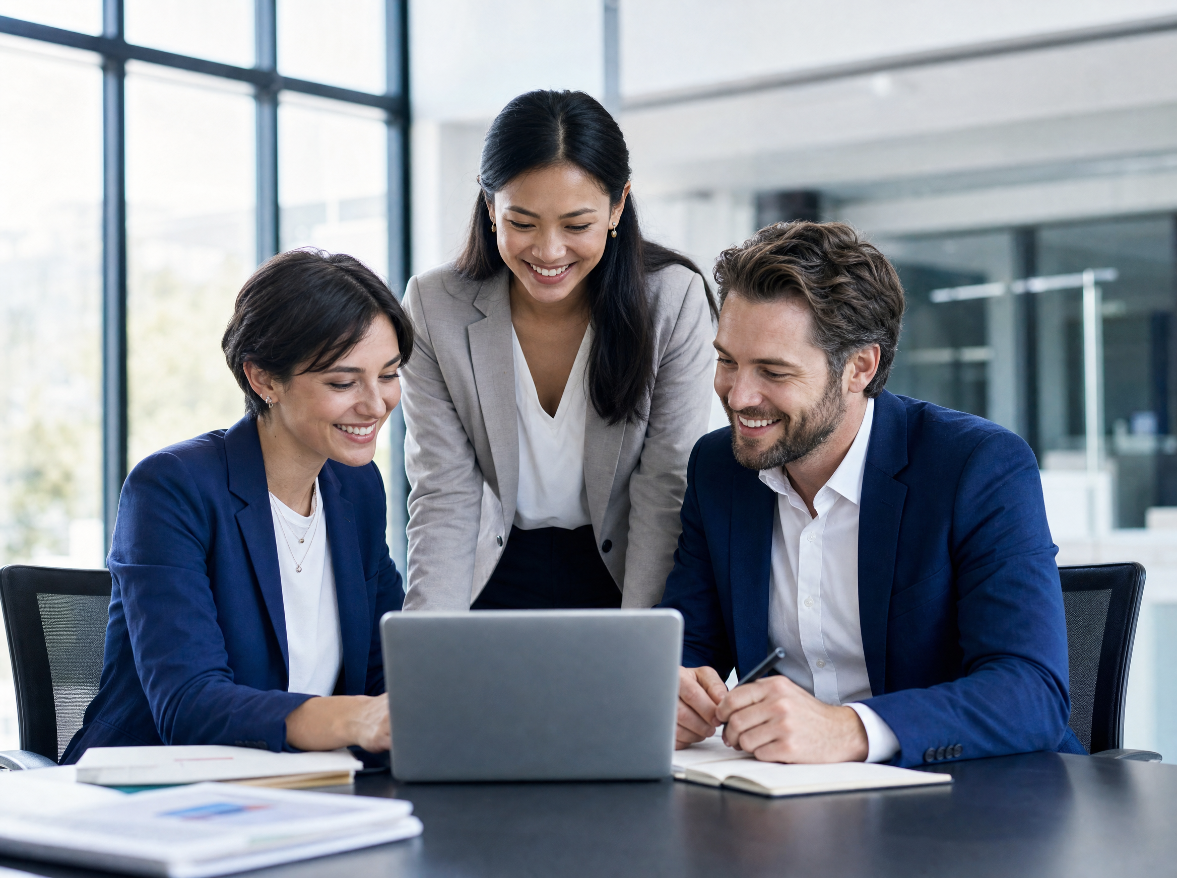 Team working together